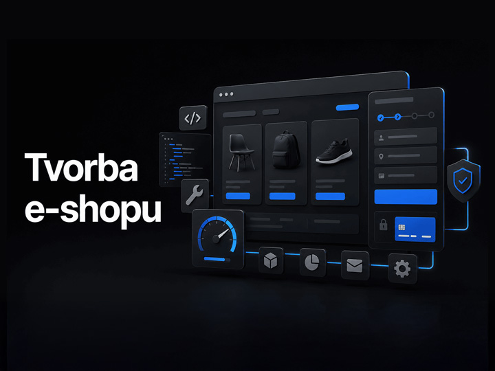 Tvorba e-shopu s produktovým katalógom, bezpečnými platbami a optimalizáciou výkonu