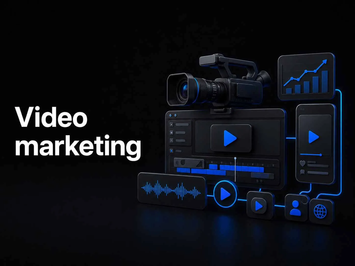Video marketing s profesionálnou kamerou, strihom, distribúciou a meraním výsledkov kampane