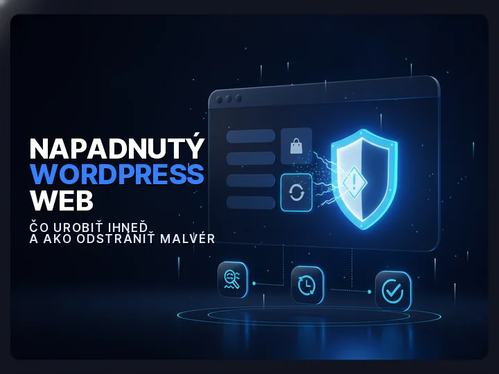 Napadnutý WordPress web a bezpečné odstránenie malvéru