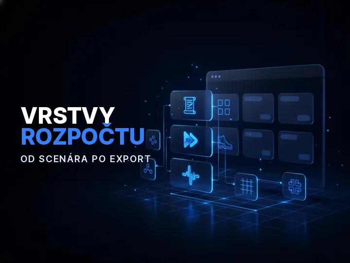 Animované video cena: vrstvy rozpočtu od scenára a storyboardu cez animáciu po zvuk a export